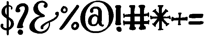 Boldy Regular otf (700) Font OTHER CHARS