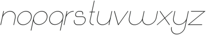 Boleng Italic otf (100) Font LOWERCASE