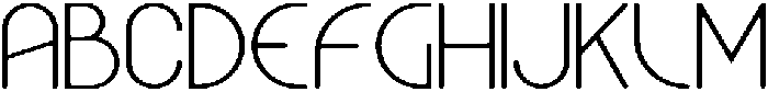 Boleng Light otf (300) Font UPPERCASE