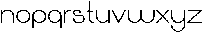 Boleng Light otf (300) Font LOWERCASE