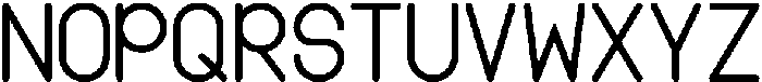 Boleng otf (400) Font UPPERCASE
