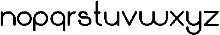 Boleng otf (400) Font LOWERCASE