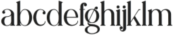 BolganBold-Regular otf (700) Font LOWERCASE