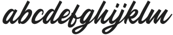 Bolgate Regular otf (400) Font LOWERCASE
