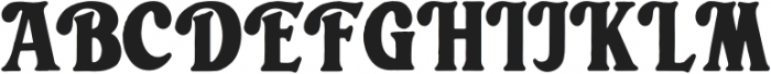 Bolgen-Regular otf (400) Font UPPERCASE