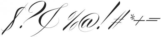 Bolgifam Script Regular otf (400) Font OTHER CHARS