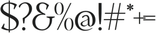 Boliens otf (400) Font OTHER CHARS