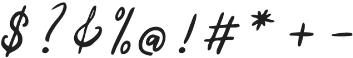 Bolitare Regular otf (400) Font OTHER CHARS