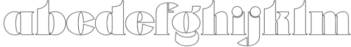 Bolmand Outline otf (400) FONT