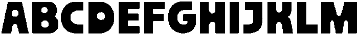 Bolmark Regular otf (400) Font UPPERCASE