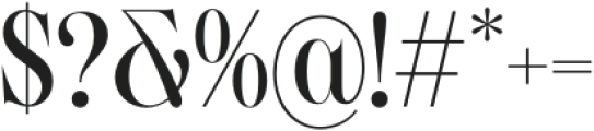 Bolognia Medium otf (500) Font OTHER CHARS