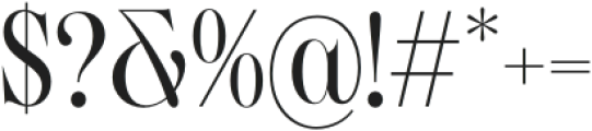 Bolognia Regular otf (400) Font OTHER CHARS