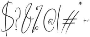 Bolpen Arimetos otf (400) Font OTHER CHARS