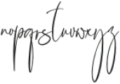 Bolpen Arimetos otf (400) Font LOWERCASE