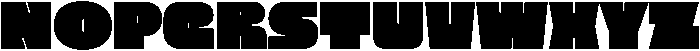 Bolt Regular otf (400) Font UPPERCASE