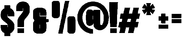 Bolt Regular otf (400) Font OTHER CHARS