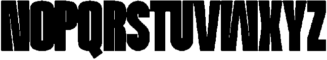 Bolt Regular otf (400) Font UPPERCASE