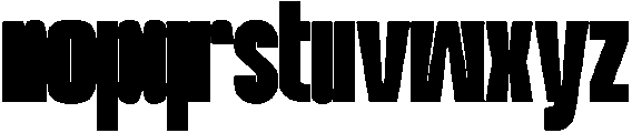 Bolt Regular otf (400) Font LOWERCASE