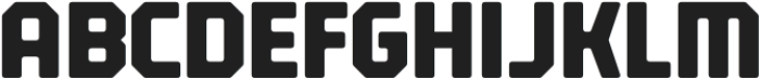 Boltruin Regular otf (400) Font UPPERCASE