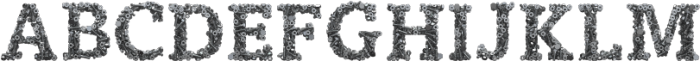 Bolts 3D Regular otf (400) Font LOWERCASE