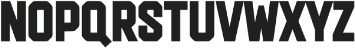 Boltzer-Block Regular otf (400) Font UPPERCASE