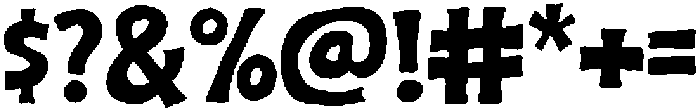 Bolue otf (400) Font OTHER CHARS