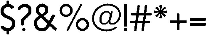 Bomkin Light ttf (300) Font OTHER CHARS