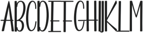 Bomstrought otf (400) Font UPPERCASE