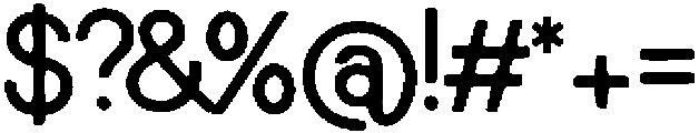 Bomuti ttf (400) Font OTHER CHARS
