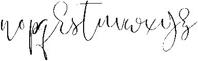 Bon Voyage otf (400) Font LOWERCASE