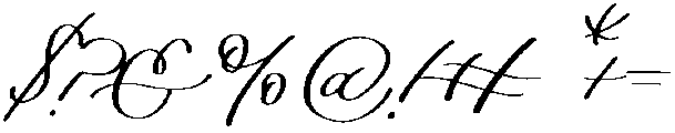 Bon Voyage otf (400) Font OTHER CHARS