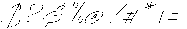 Bonadia Regular otf (400) Font OTHER CHARS
