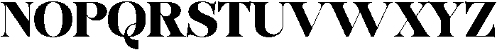 Bonarchi Black otf (900) Font UPPERCASE