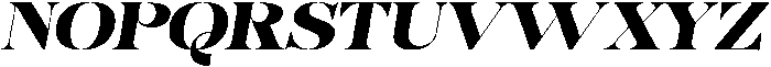 Bonarchi BlackExpandedItalic otf (900) Font UPPERCASE