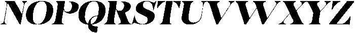 Bonarchi BlackSemExpIta otf (900) Font UPPERCASE