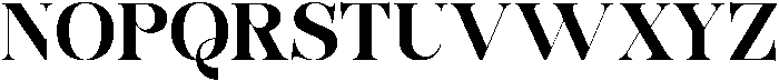 Bonarchi-Bold otf (700) Font UPPERCASE