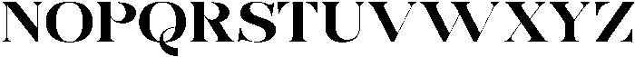 Bonarchi BoldExpanded otf (700) Font UPPERCASE