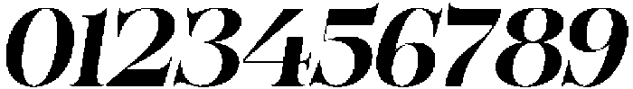 Bonarchi-BoldItalic otf (700) Font OTHER CHARS