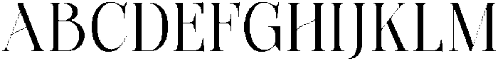 Bonarchi Condensed otf (400) Font UPPERCASE