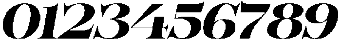 Bonarchi ExtBdExpIta otf (400) Font OTHER CHARS