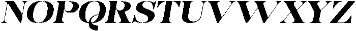 Bonarchi ExtBdExpIta otf (400) Font UPPERCASE
