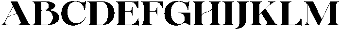 Bonarchi ExtBdSemExp otf (400) Font UPPERCASE