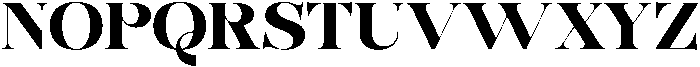 Bonarchi ExtBdSemExp otf (400) Font UPPERCASE