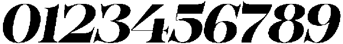 Bonarchi ExtBdSemExpIta otf (400) Font OTHER CHARS