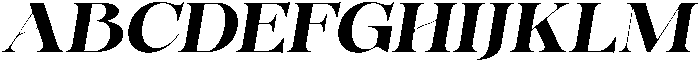 Bonarchi ExtBdSemExpIta otf (400) Font