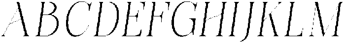 Bonarchi ExtLtCondIta otf (400) Font