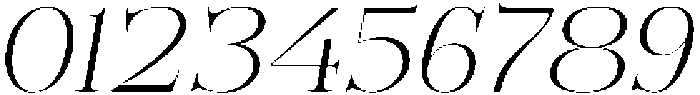 Bonarchi ExtLtExpIta otf (400) Font OTHER CHARS