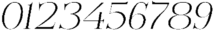 Bonarchi ExtLtSemExpIta otf (400) Font OTHER CHARS