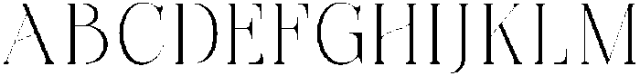 Bonarchi ExtLtSemiCond otf (400) Font
