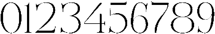 Bonarchi ExtraLight otf (200) Font OTHER CHARS
